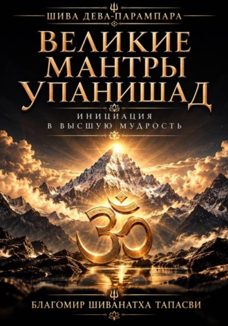 Обложка книги «ВЕЛИКИЕ МАНТРЫ УПАНИШАД»