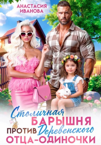 Обложка книги «Столичная барышня против деревенского отца-одиночки»