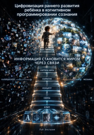 Обложка книги «Цифровизация раннего развития ребёнка в когнитивном программировании сознания»