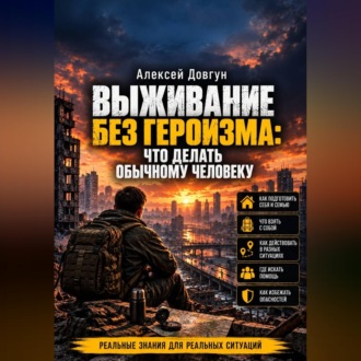 Обложка книги «Выживание без героизма: Что делать обычному человеку»
