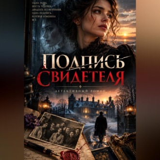 Обложка книги «Подпись свидетеля»