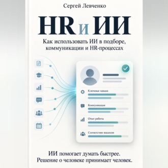 Обложка книги «HR и ИИ»
