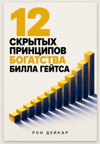 Обложка книги «12 скрытых принципов богатства Билла Гейтса»
