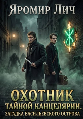 Обложка книги «Охотник Тайной канцелярии. Загадка Васильевского острова»