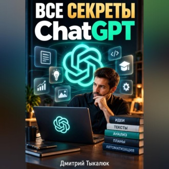Обложка книги «ВСЕ секреты ChatGPT»