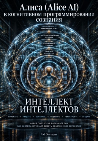 Обложка книги «Алиса (Alice AI) в когнитивном программировании сознания»