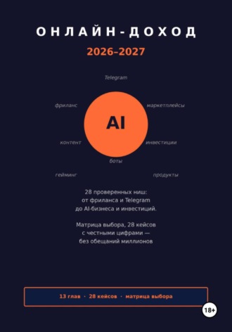 Обложка книги «Онлайн доход 2026–2027»