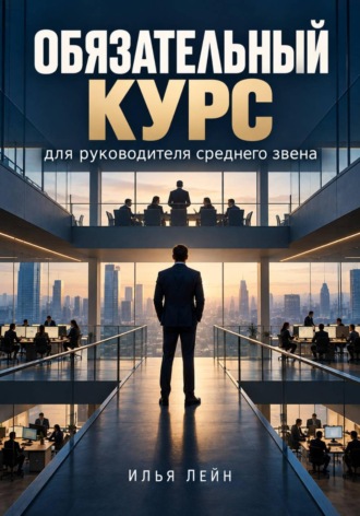 Обложка книги «Обязательный курс для руководителя среднего звена»