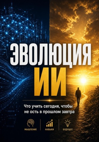 Обложка книги «Эволюция ИИ: Что учить сегодня, чтобы не остаться в прошлом завтра»