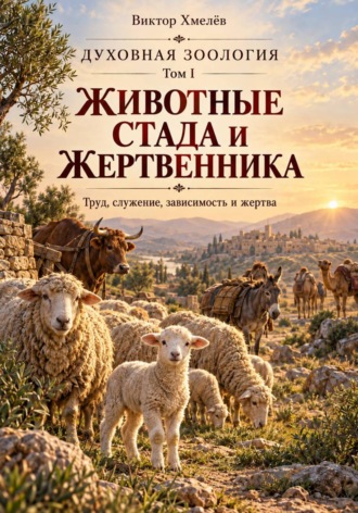 Обложка книги «Духовная зоология. Том I. Животные стада и жертвенника: труд, служение, зависимость и жертва»