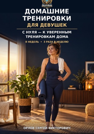 Обложка книги «Домашние тренировки для девушек»