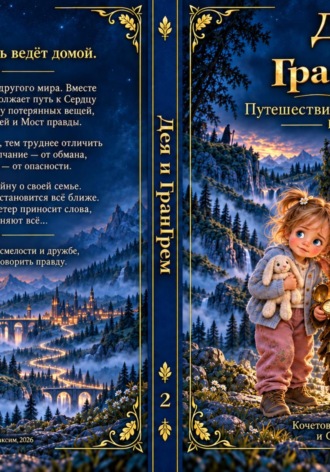 Обложка книги ««Дея и ГранГрем. Путешествие к Сердцу Дорог» Книга 2»