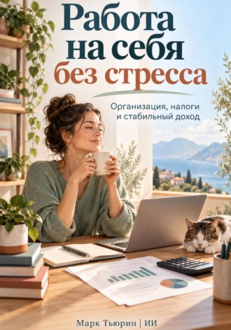 Обложка книги «Работа на себя без стресса: Организация, налоги и стабильный доход»