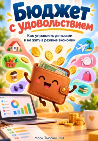 Обложка книги «Бюджет с удовольствием: Как управлять деньгами и не жить в режиме экономии»