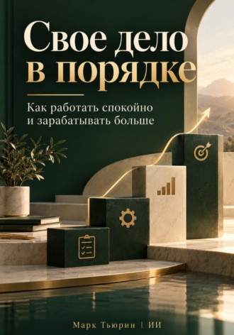 Обложка книги «Свое дело в порядке: Как работать спокойно и зарабатывать больше»