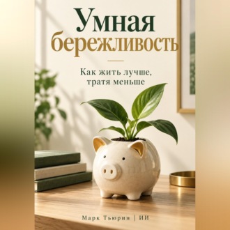 Обложка книги «Умная бережливость. Как жить лучше, тратя меньше»