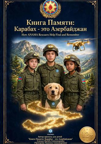 Обложка книги «Книга памяти. Карабах - это Азербайджан! Для подростков»
