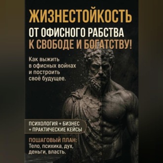 Обложка книги «Жизнестойкость: от офисного рабства к свободе и богатству!»