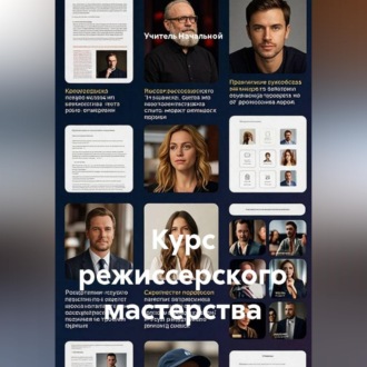 Обложка книги «Курс режиссерского мастерства»