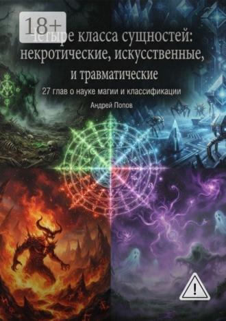 Обложка книги «Четыре класса сущностей: некротические, искусственные и травматические»