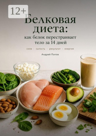Обложка книги «Белкова диета: как белок перестраивает тело за 14 дней»