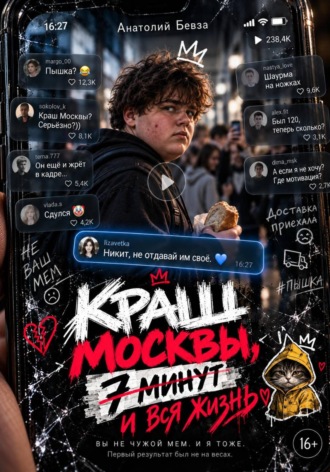 Обложка книги «Краш Москвы, 7 минут»