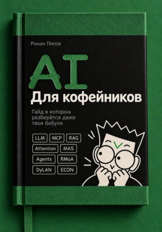 Обложка книги «AI для кофейников. От нейросети до агентов»