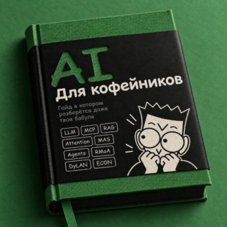 Обложка книги «AI для кофейников. От нейросети до агентов»