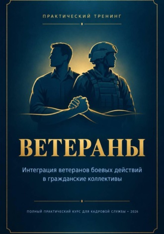 Обложка книги «Интеграция ветеранов боевых действий в гражданские коллективы»