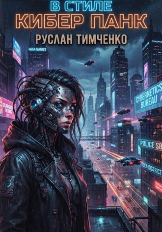 Обложка книги «Убийство в стиле киберпанк»