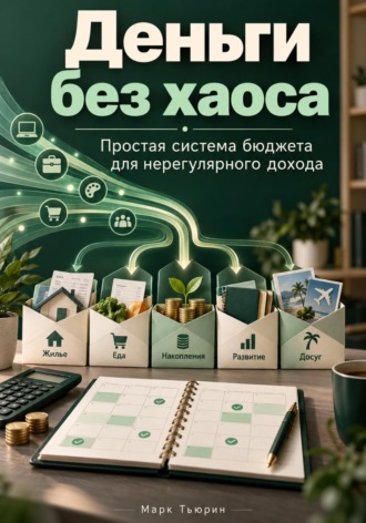 Обложка книги «Деньги без хаоса. Простая система бюджета для нерегулярного дохода»