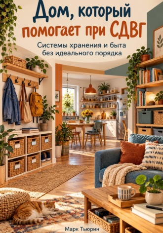 Обложка книги «Дом, который помогает при СДВГ: Системы хранения и быта без идеального порядка»