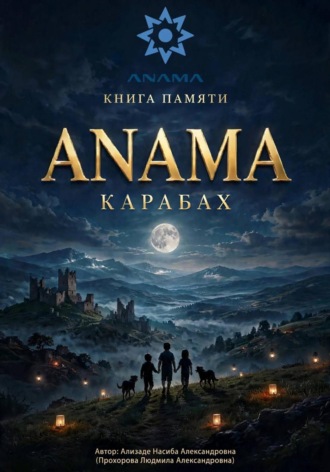 Обложка книги «КНИГА ПАМЯТИ ANAMA: КАРАБАХ - АЗЕРБАЙДЖАН!»
