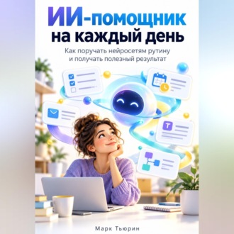 Обложка книги «ИИ-помощник на каждый день. Как поручать нейросетям рутину и получать полезный результат»