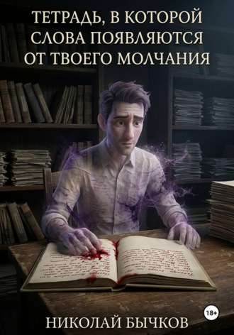 Обложка книги «Тетрадь, в которой слова появляются от твоего молчания»