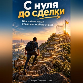 Обложка книги «С нуля до сделки: Как найти заказ, когда вас ещё не знают»