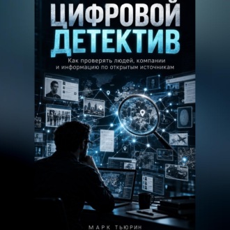 Обложка книги «Цифровой детектив: Как проверять людей, компании и информацию по открытым источникам»