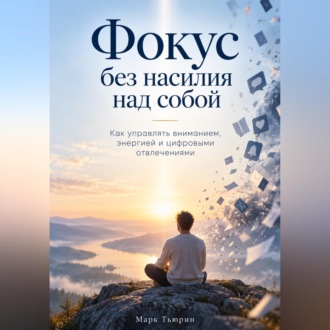Обложка книги «Фокус без насилия над собой: Как управлять вниманием, энергией и цифровыми отвлечениями»