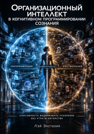 Обложка книги «Организационный интеллект в когнитивном программировании сознания»