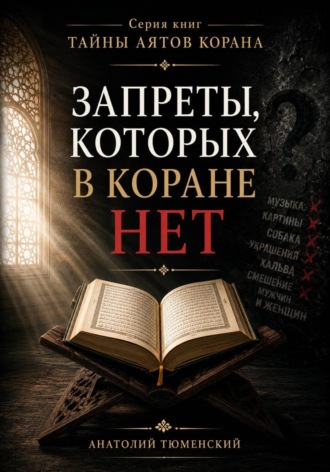 Обложка книги «Тайны аятов Корана: Запреты, которых в Коране НЕТ»