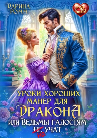 Обложка книги «Уроки хороших манер для дракона, или Ведьмы гадостям не учат»