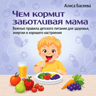 Обложка книги «Чем кормит заботливая мама. Важные правила детского питания для здоровья, энергии и хорошего настроения»