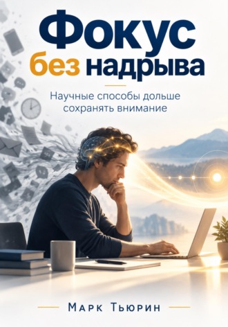 Обложка книги «Фокус без надрыва: Научные способы дольше сохранять внимание»