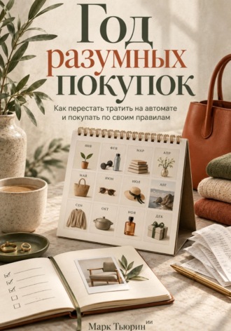Обложка книги «Год разумных покупок: Как перестать тратить на автомате и покупать по своим правилам»