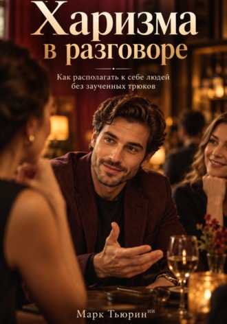 Обложка книги «Харизма в разговоре: Как располагать к себе людей без заученных трюков»