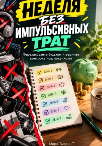Обложка книги «Неделя без импульсивных трат: Перезагрузите бюджет и верните контроль над покупками»