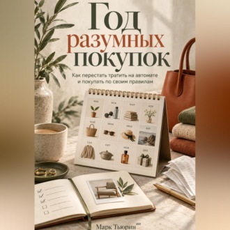 Обложка книги «Год разумных покупок: Как перестать тратить на автомате и покупать по своим правилам»