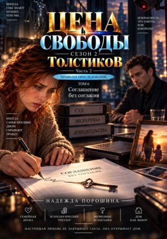 Обложка книги «ЦЕНА СВОБОДЫ. СЕЗОН 2. Толстиков. Часть 2. Право на преследование. Том 6. Соглашение без согласия»
