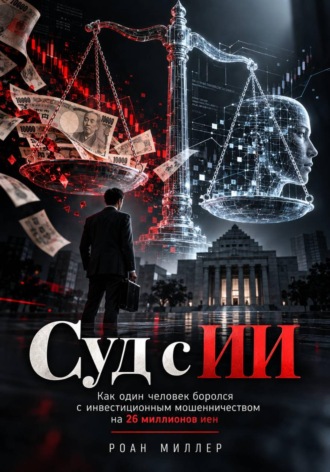Обложка книги «Суд с ИИ. Как один человек боролся с инвестиционным мошенничеством на 26 миллионов иен»