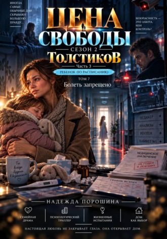 Обложка книги «Цена свободы. Сезон 2. Толстиков. Часть 3. Ребенок по расписанию. Том 7. Болеть запрещено»